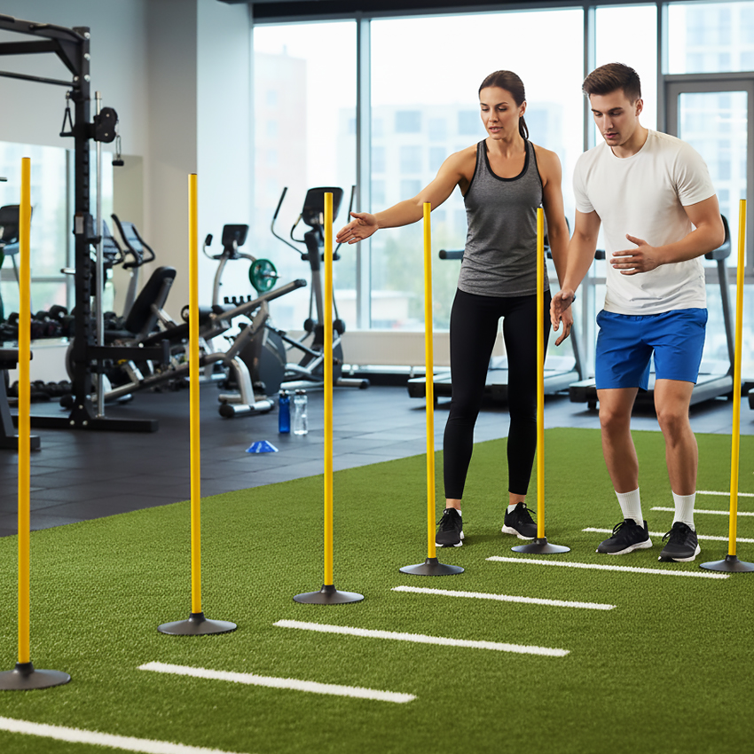 Indoor Astro Slalom Pole (Set of 10) - Image 9