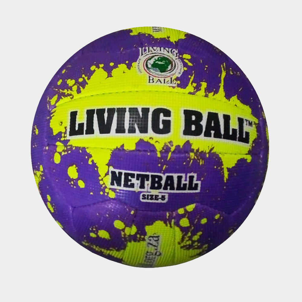 Living Ball Netball Neon Size 4 and 5 - Image 3
