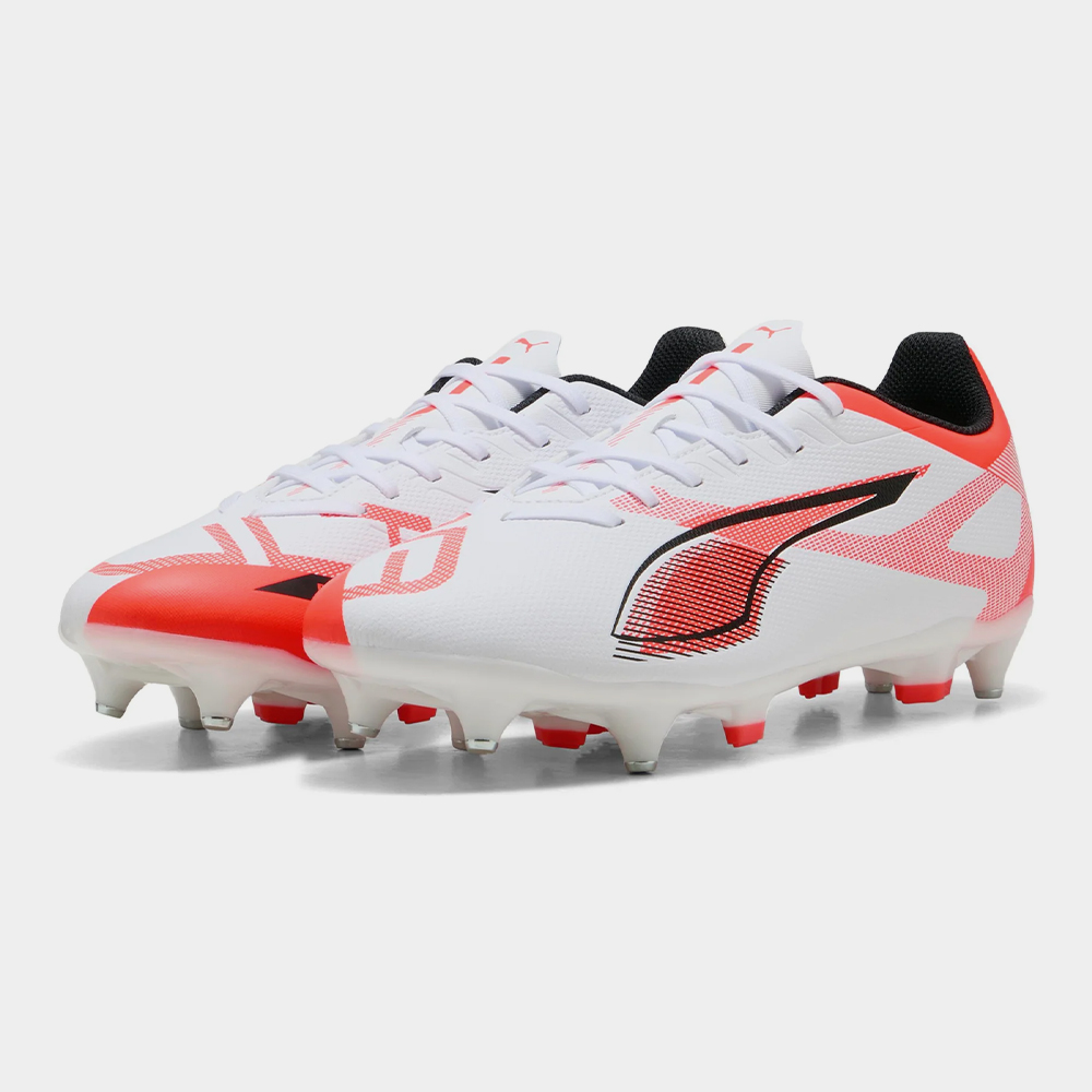 Puma Ultra 5 Play Mxsg White/Glowing Red - Tryandscore Sports (Pty