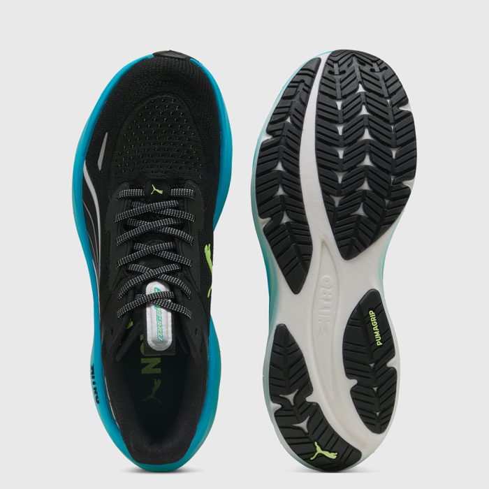 Puma Deviate Nitro 3 Men's Black-Speed Blue - Image 4