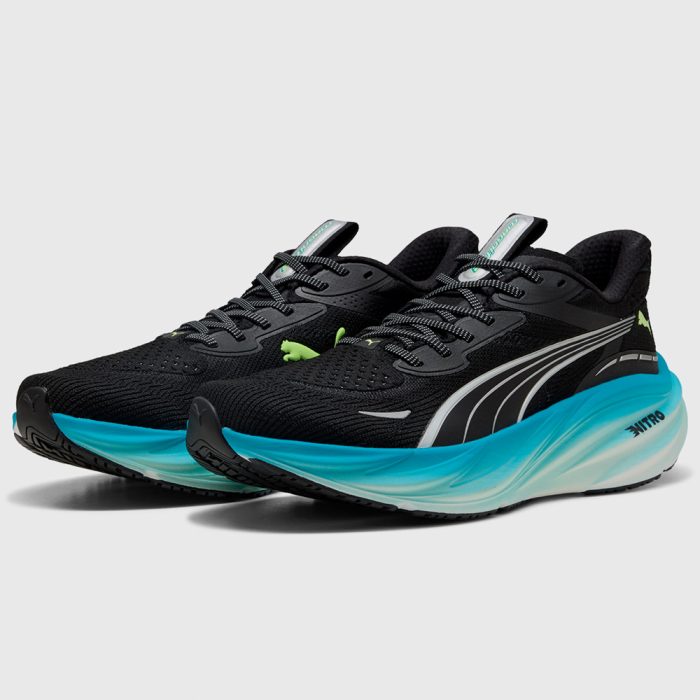Puma Deviate Nitro 3 Men's Black-Speed Blue - Image 6