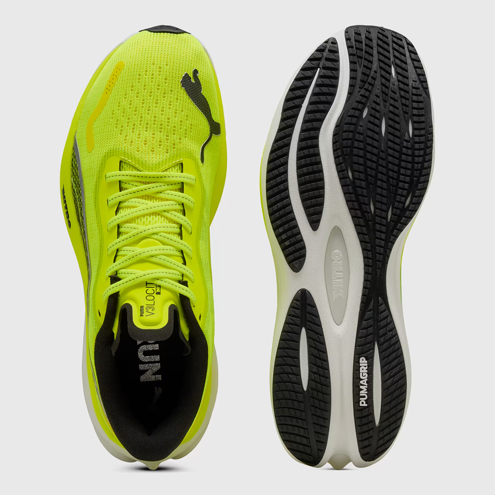 Puma Velocity Nitro 3 Men's Yellow Alert Black - Image 5