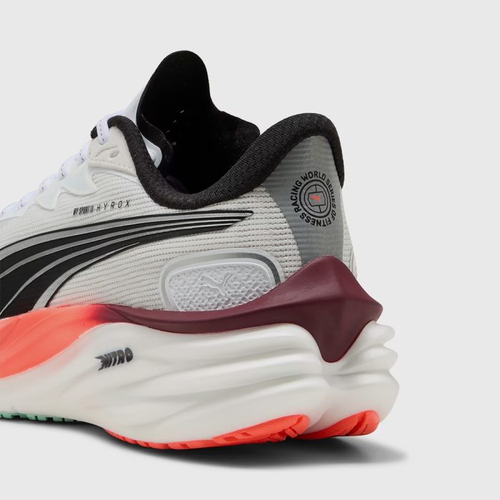 Puma Velocity Nitro 4 Hyrox Men's white-mint melt glowing red - Image 4