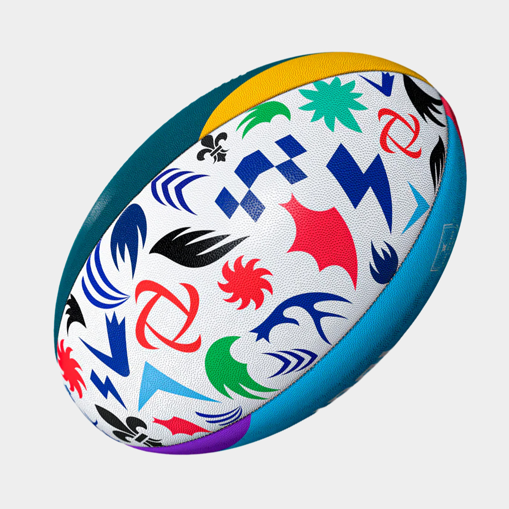 Gilbert URC 2024 Supporters Rugby Ball Size 5 - Image 2