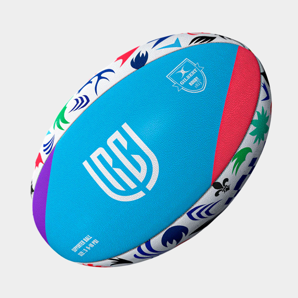 Gilbert URC 2024 Supporters Rugby Ball Size 5 - Image 3