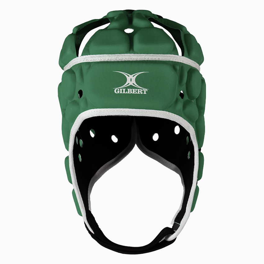 Gilbert Attack II Headguard Bottle Green Senior - Image 3