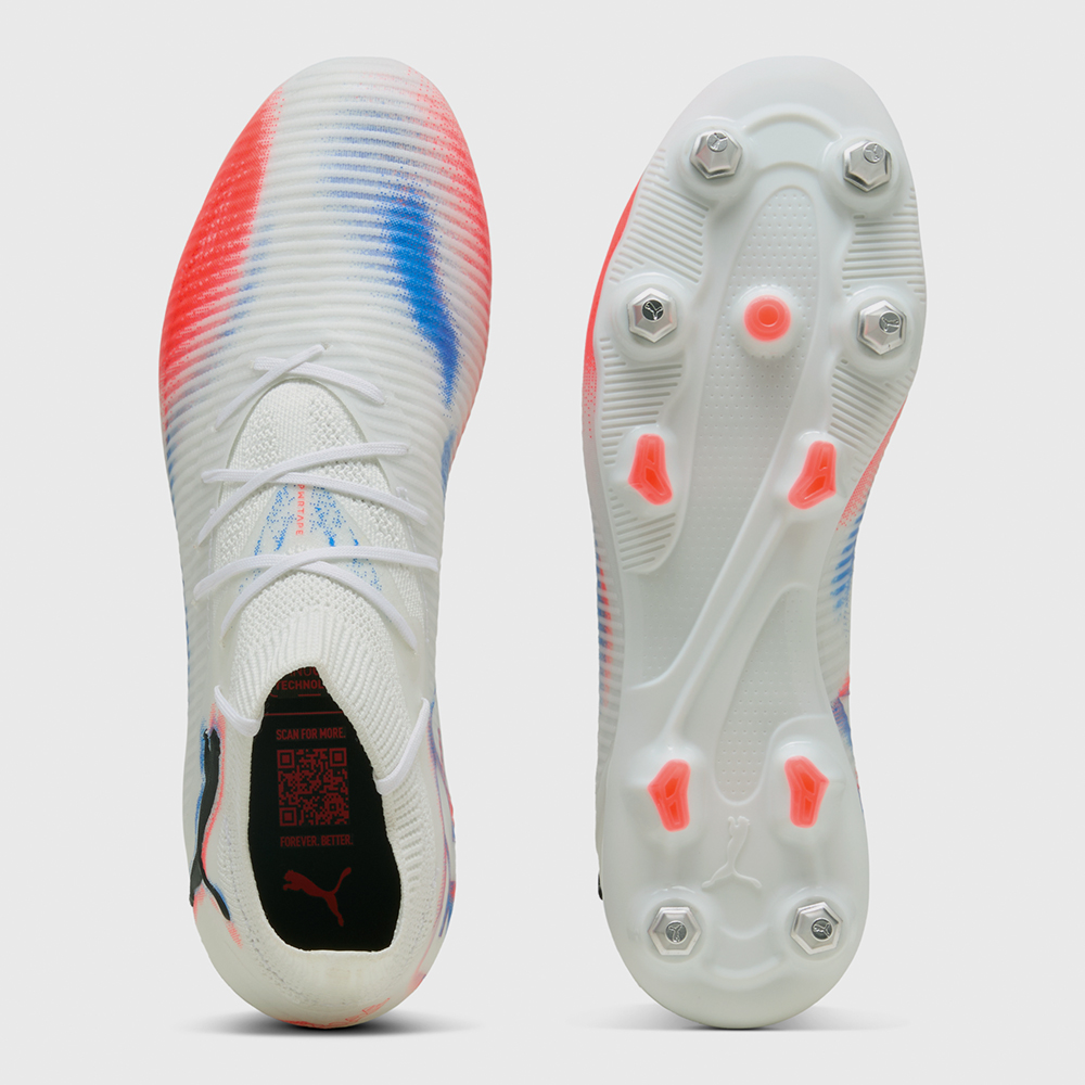 Puma Future 8 Pro Mxsg Wht/Red/Blu Senior - Image 5