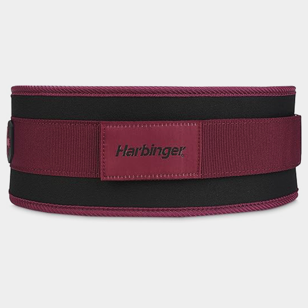 Harbinger Belt Foam Core 4,5"Unisex Merlot - Image 3