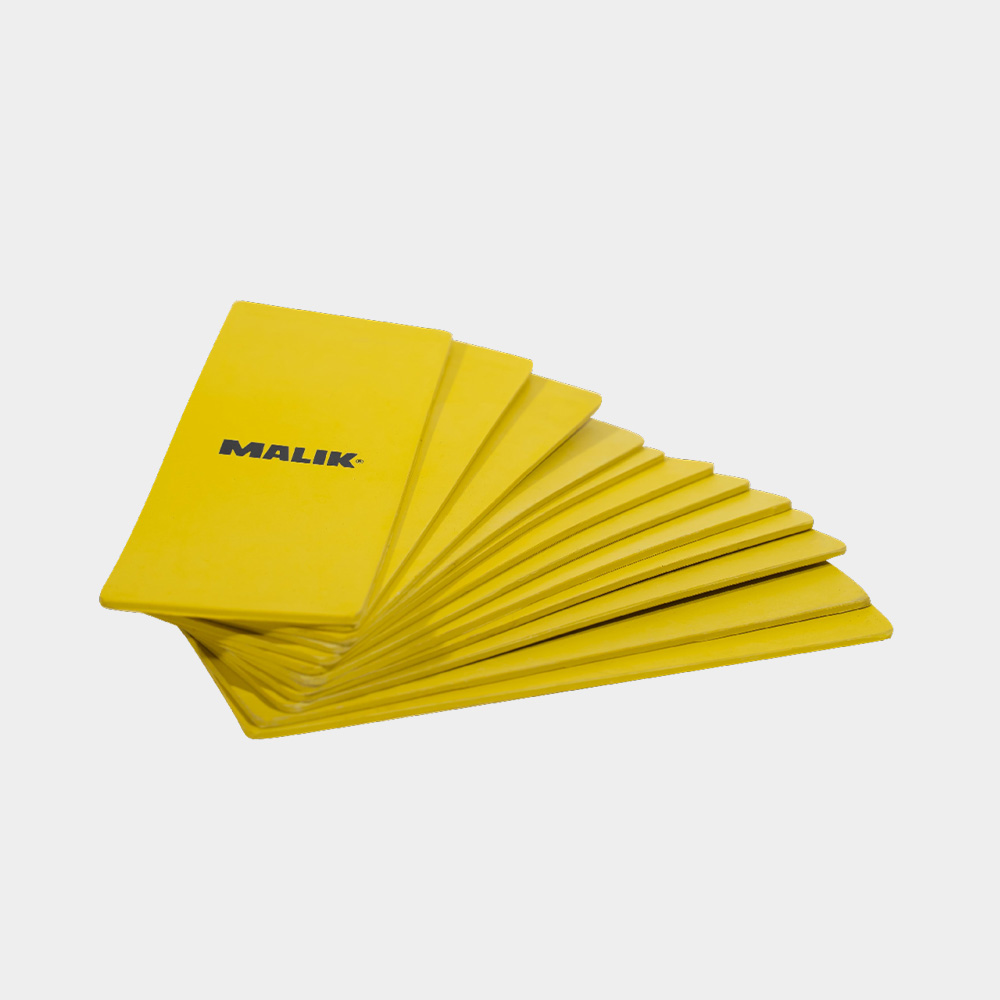 Malik Hockey Marker Strips -Yellow (Set of 12)